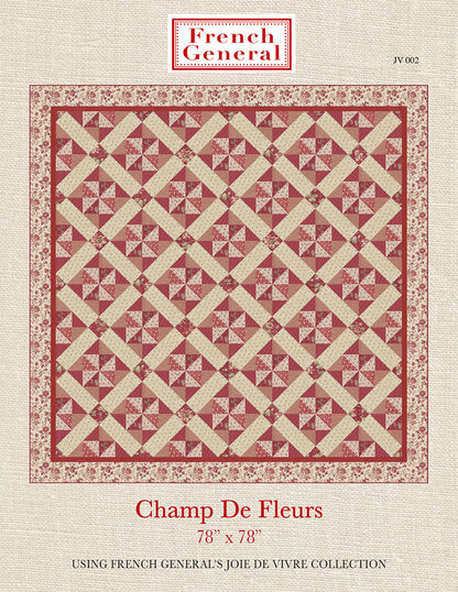 Joie De Vivre - Champ De Fleurs Pattern Instructions