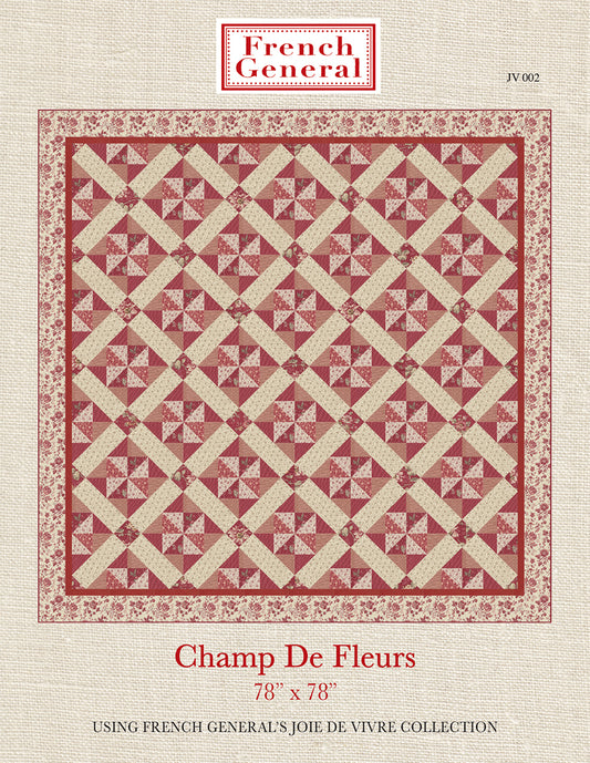 Joie De Vivre - Champ De Fleurs Pattern Instructions