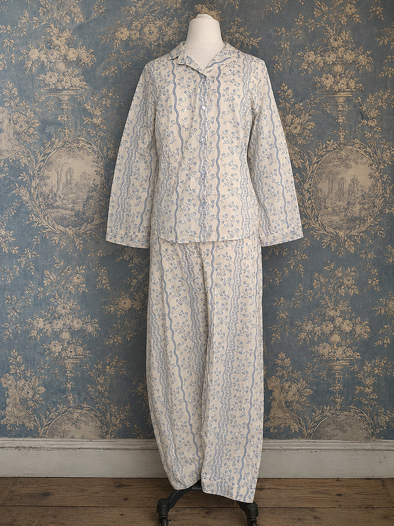 L'Esprit de Provence Pajamas - Bouquet Stripe