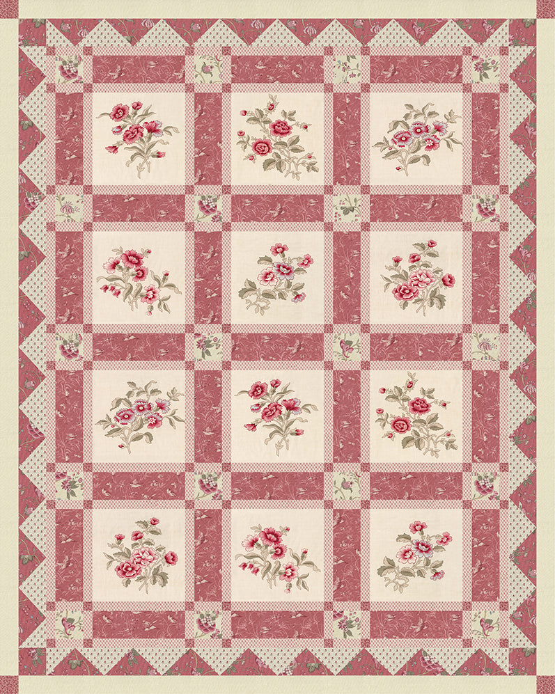 The Queens Grove QUILT KIT featuring Antoinette / Pre-Order Ships February 2024