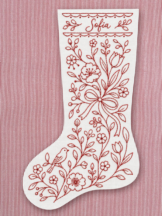 A French Christmas Stocking Workshop / Saturday, December 5th / 10-1pm