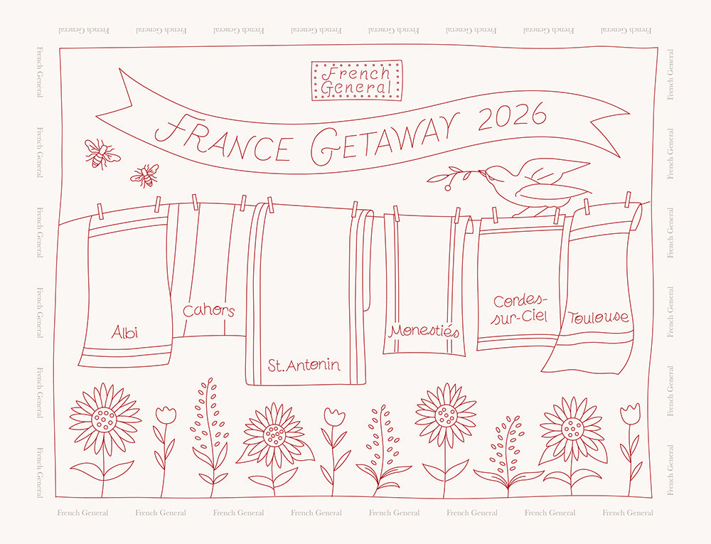 France Getaway Embroidery Sampler 2026