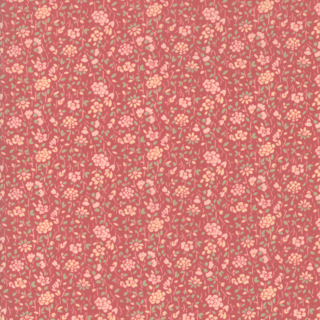 Moda Tres Jolie Lawns Faded Red 13870 13LW