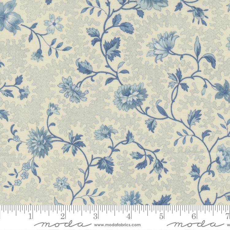 Bleu De France Pearl Moda Fabric 13932 14