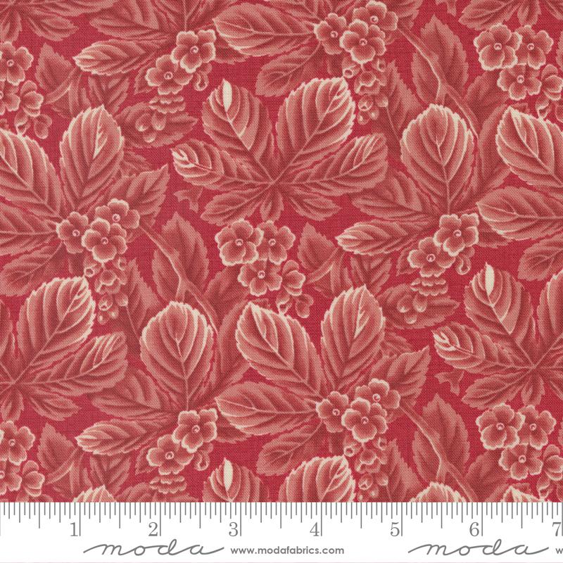 Chateau De Chantilly Rouge Moda Fabric 13941 14