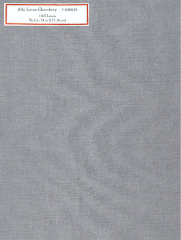 Home Decorative Fabric - Albi Linen Chambray