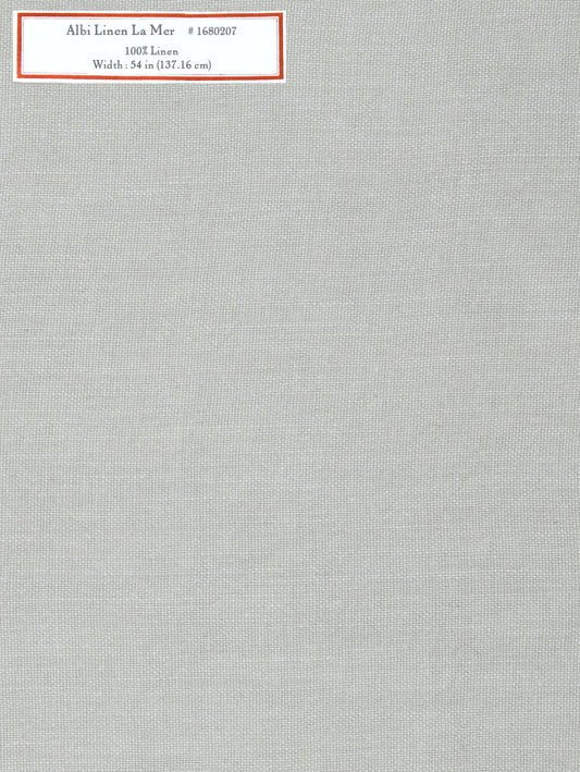 Home Decorative Fabric - Albi Linen La Mer