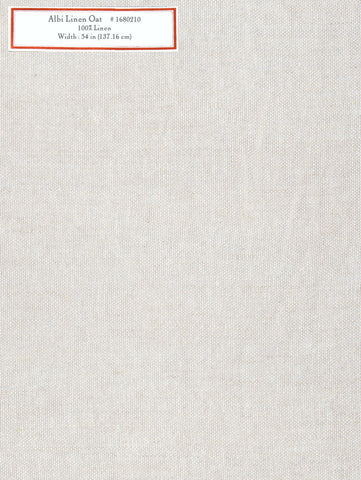 Home Decorative Fabric - Albi Linen Oat