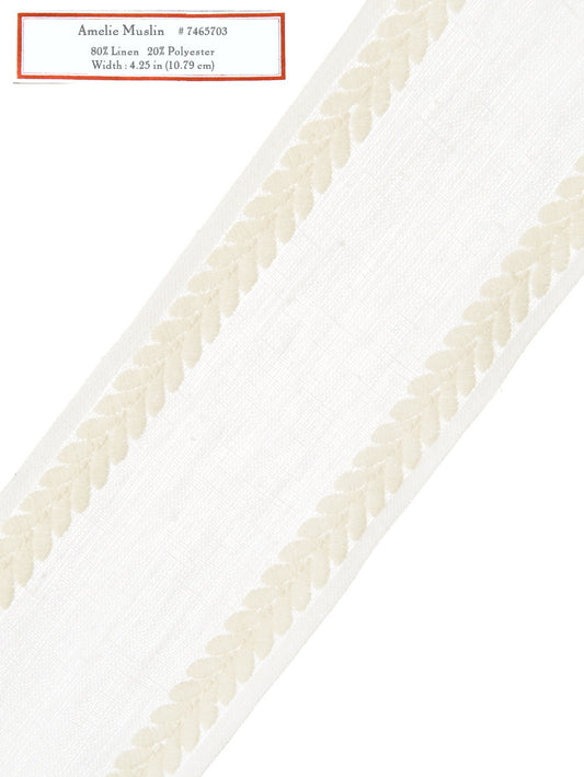 Home Decorative Trim - Amelie Muslin