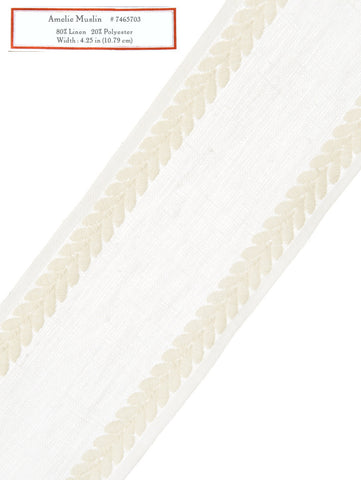 Home Decorative Trim - Amelie Muslin