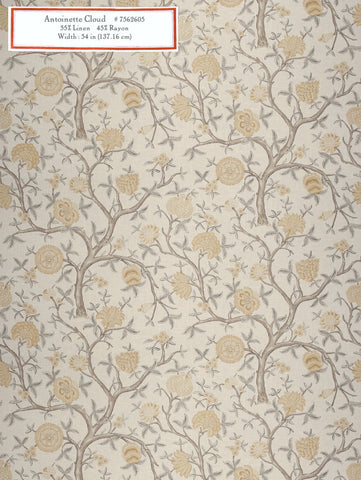 Home Decorative Fabric - Antoinette Cloud