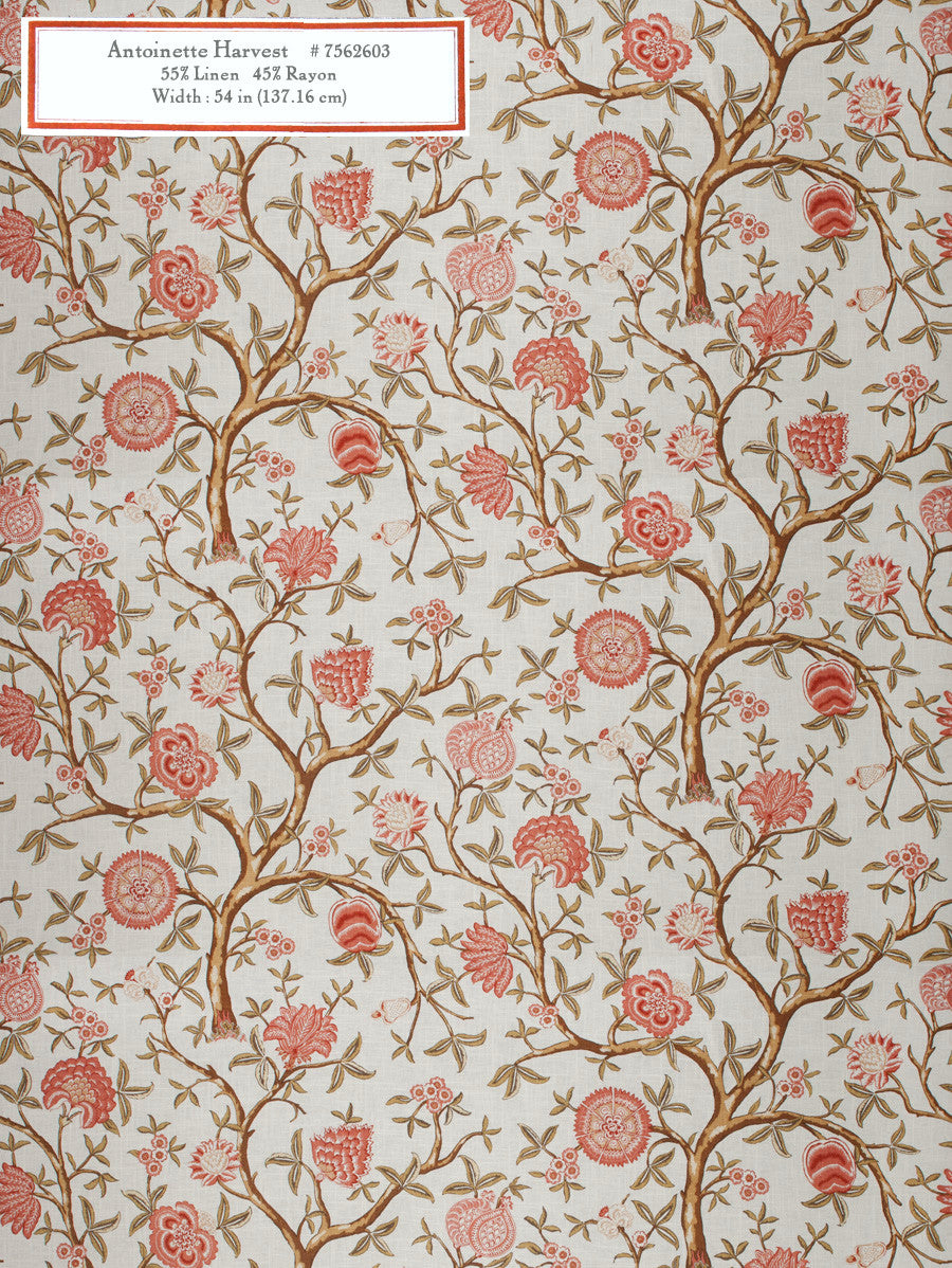 Home Decorative Fabric - Antoinette Harvest
