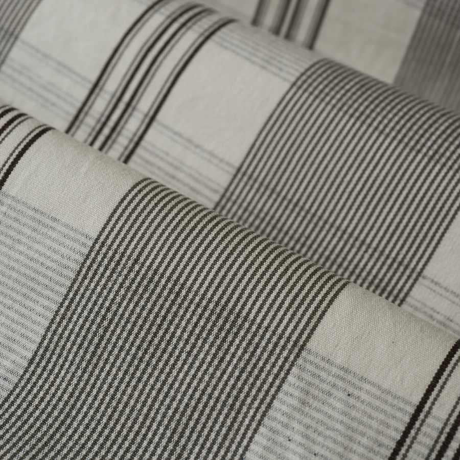 Home Decorative Fabric Linen - Apolline Charcoal