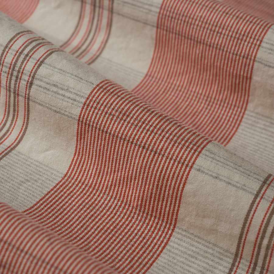 Home Decoartive Fabric Jardin - Apolline Rouge