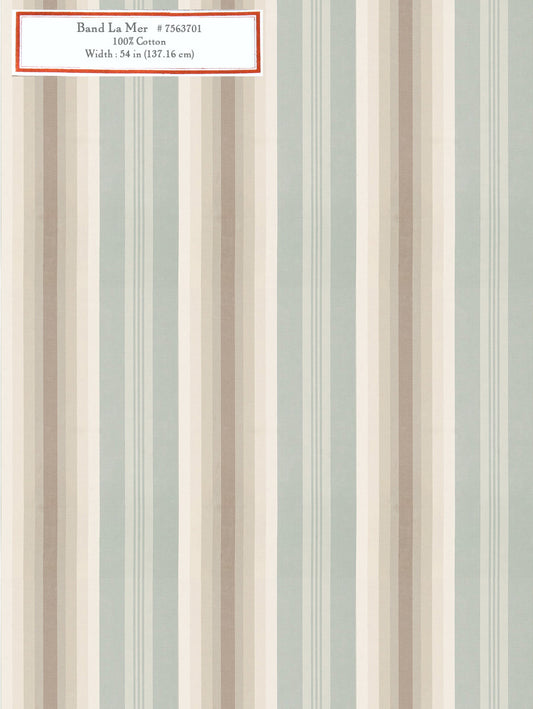 Home Decorative Fabric - Bande La Mer