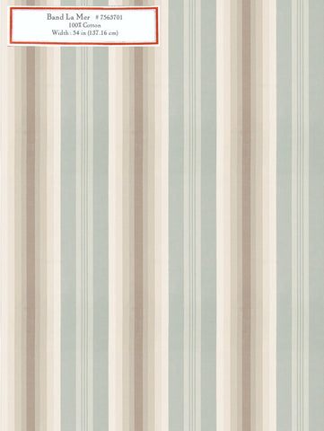 Home Decorative Fabric - Bande La Mer