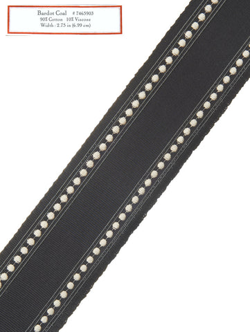 Home Decorative Trim - Bardot Coal