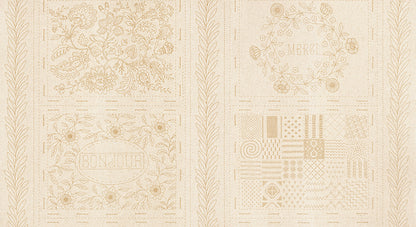 Bonheur De Jour Linen Embroidery Sampler