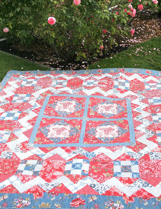 Le Bouquet Francais - Bouquet Francais Quilt Pattern