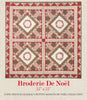 Broderie De Noel - Petites Maisons De Noel Quilt Pattern