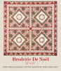 Broderie De Noel - Petites Maisons De Noel Quilt Pattern