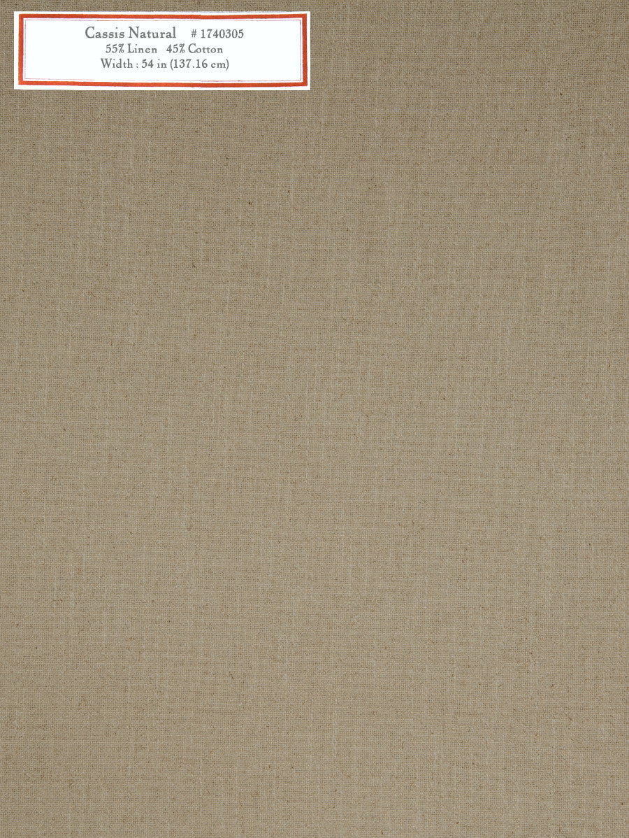 Home Decorative Fabric - Cassis Natural