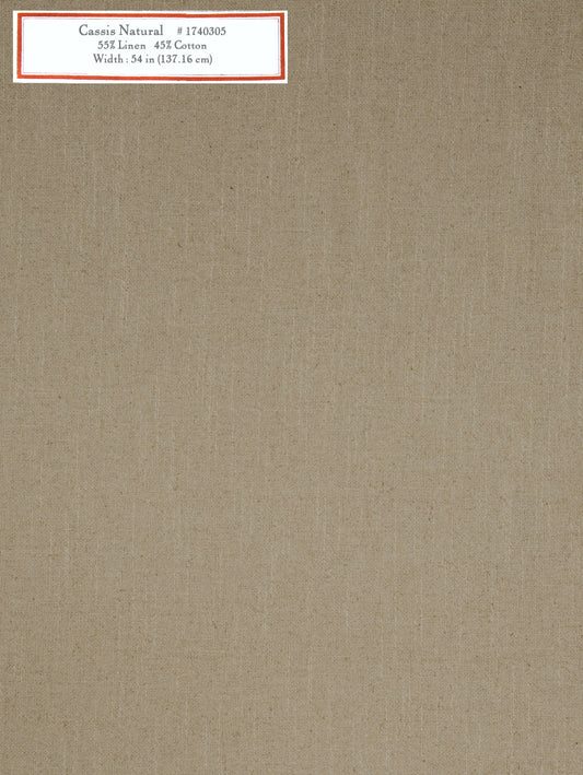 Home Decorative Fabric - Cassis Natural