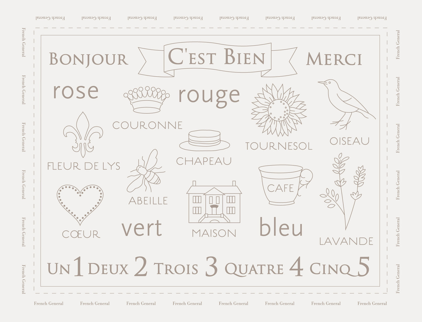 C'est Bien Embroidery Sampler