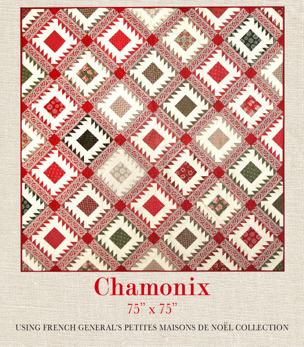 Chamonix - Petites Maisons De Noel Quilt Pattern