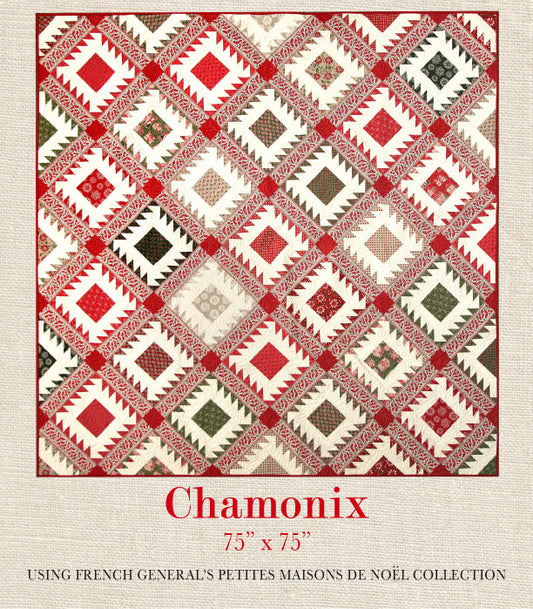 Chamonix - Petites Maisons De Noel Quilt Pattern