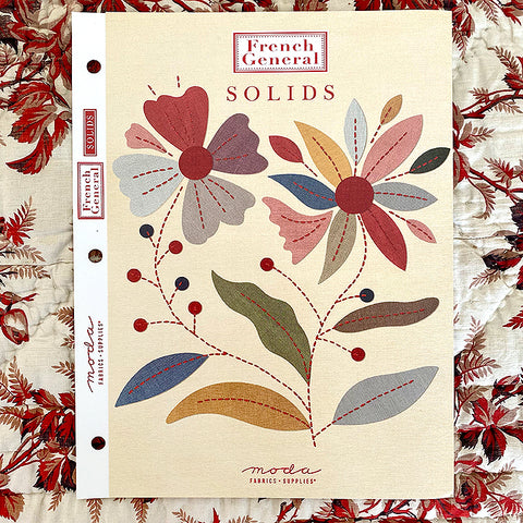 French General Solids - Color Card