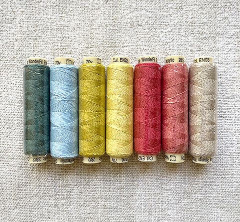 Colorful Wool Threads