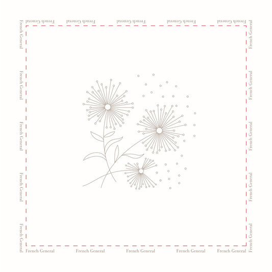 Dandelion Embroidery Sampler