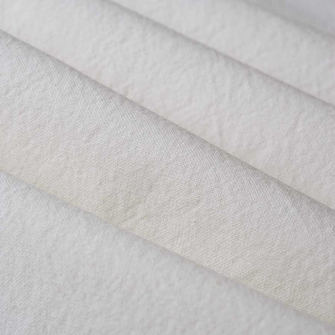 Home Decorative Fabric Linen - Delmore Blanc