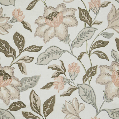 Home Decoartive Fabric Jardin - Delphine Rose