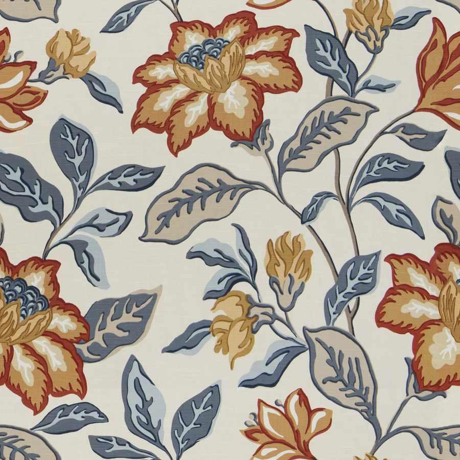 Home Decorative Fabric Indigo - Delphine Sienna