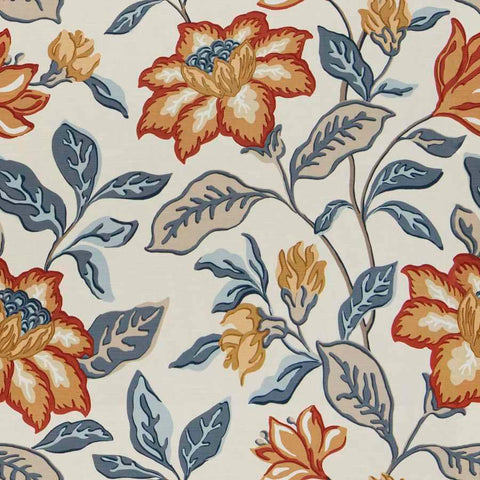 Home Decorative Fabric Indigo - Delphine Sienna