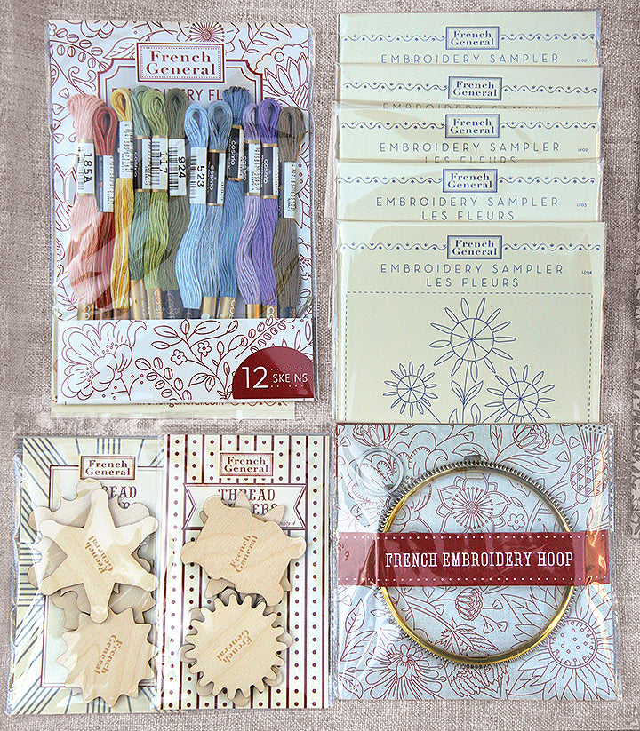 Deluxe Embroidery Stitching Kit – FRENCH GENERAL