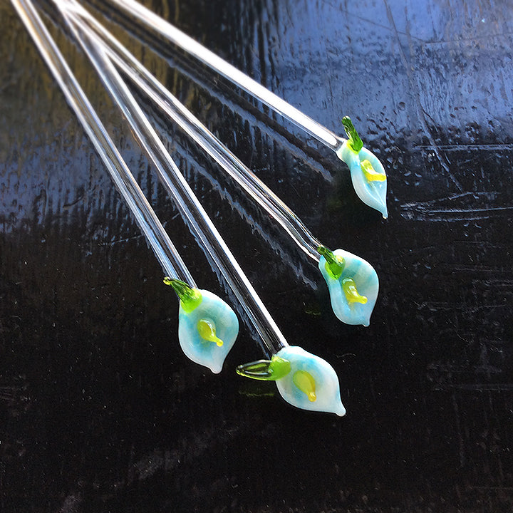Glass Flower Sticks