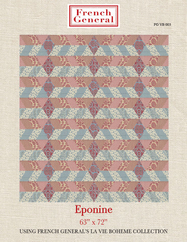 La Vie Boheme Eponine Quilt Pattern Instructions