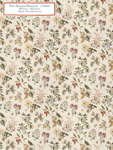 Home Decorative Fabric - Fleur Botanical Botanical
