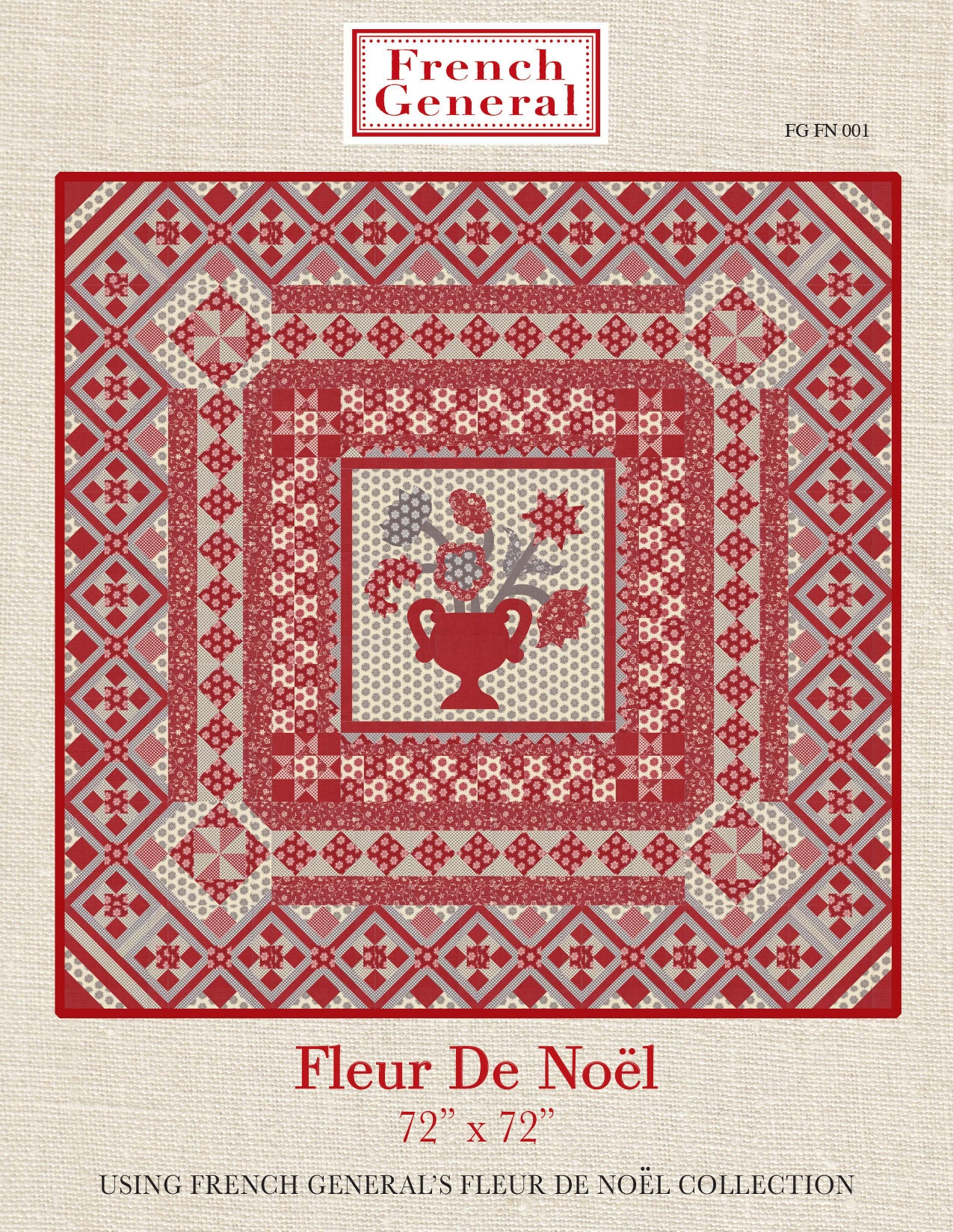 Fleur De Noel Quilt Pattern