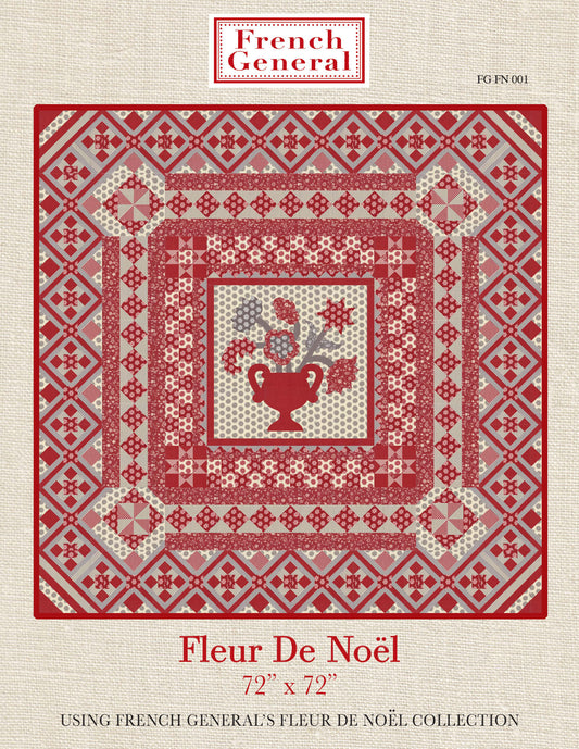 Fleur De Noel Quilt Pattern