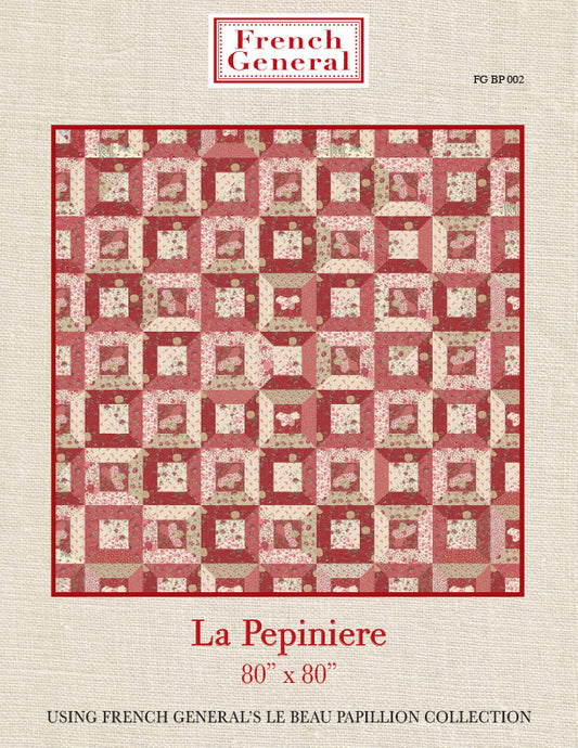 Le Beau Papillon - La Pepiniere Quilt Pattern