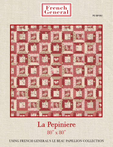 Le Beau Papillon - La Pepiniere Quilt Pattern