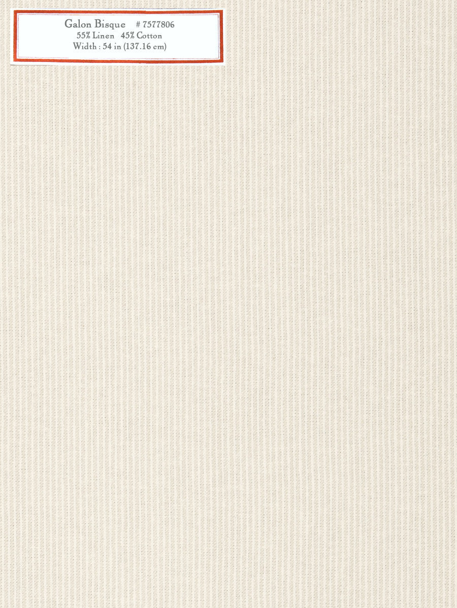 Home Decorative Fabric - Galon Bisque