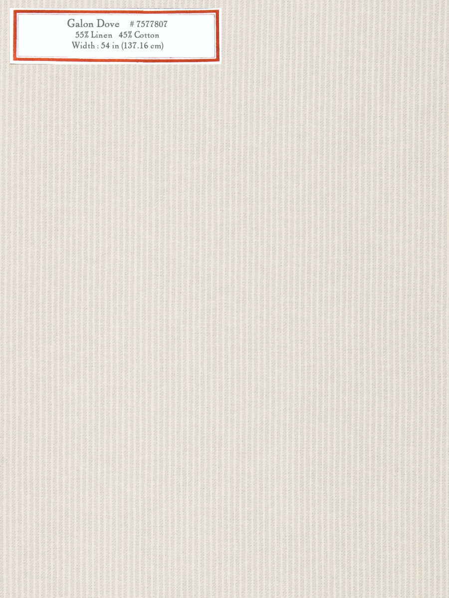 Home Decorative Fabric - Galon Dove