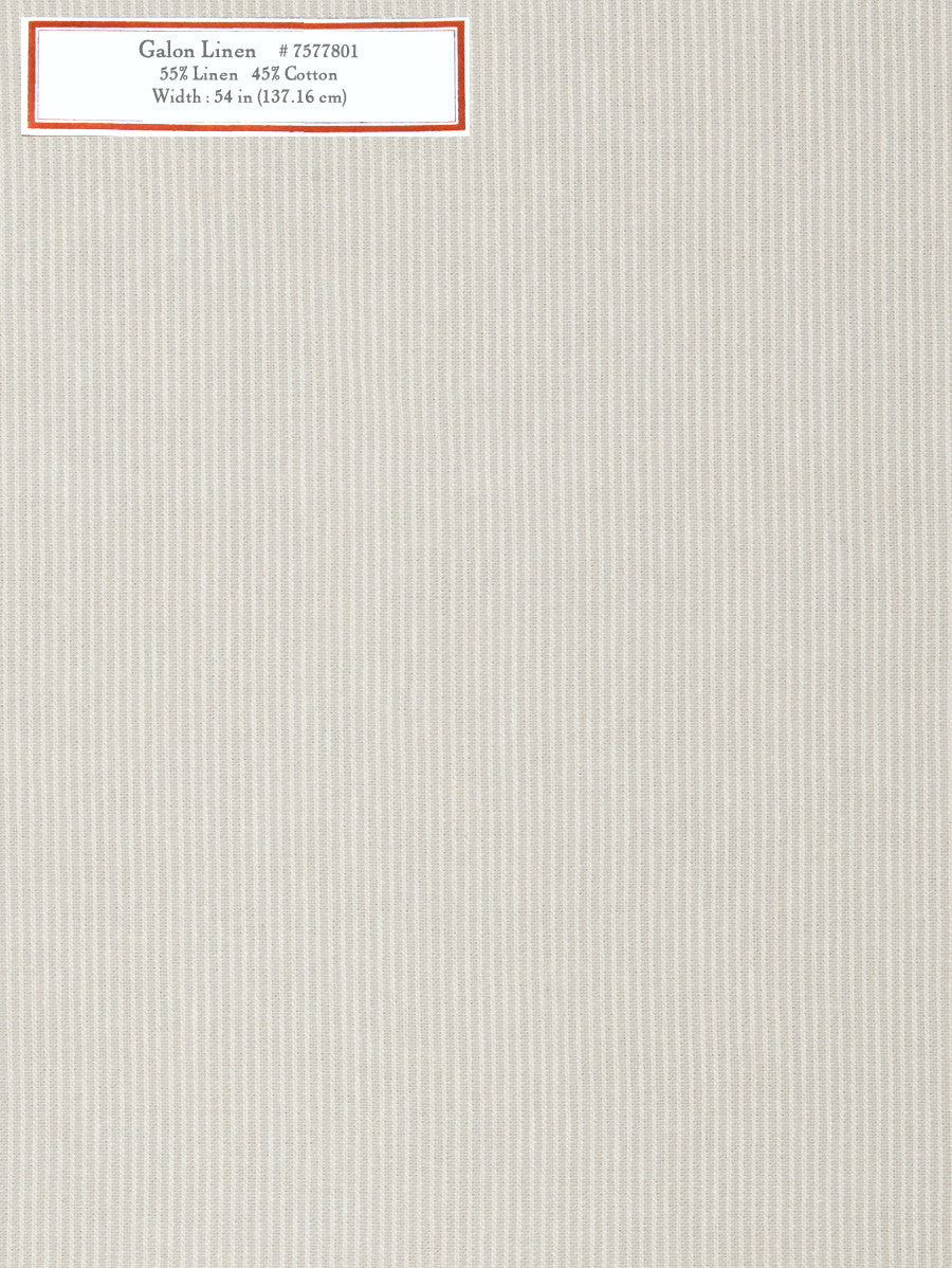 Home Decorative Fabric - Galon Linen