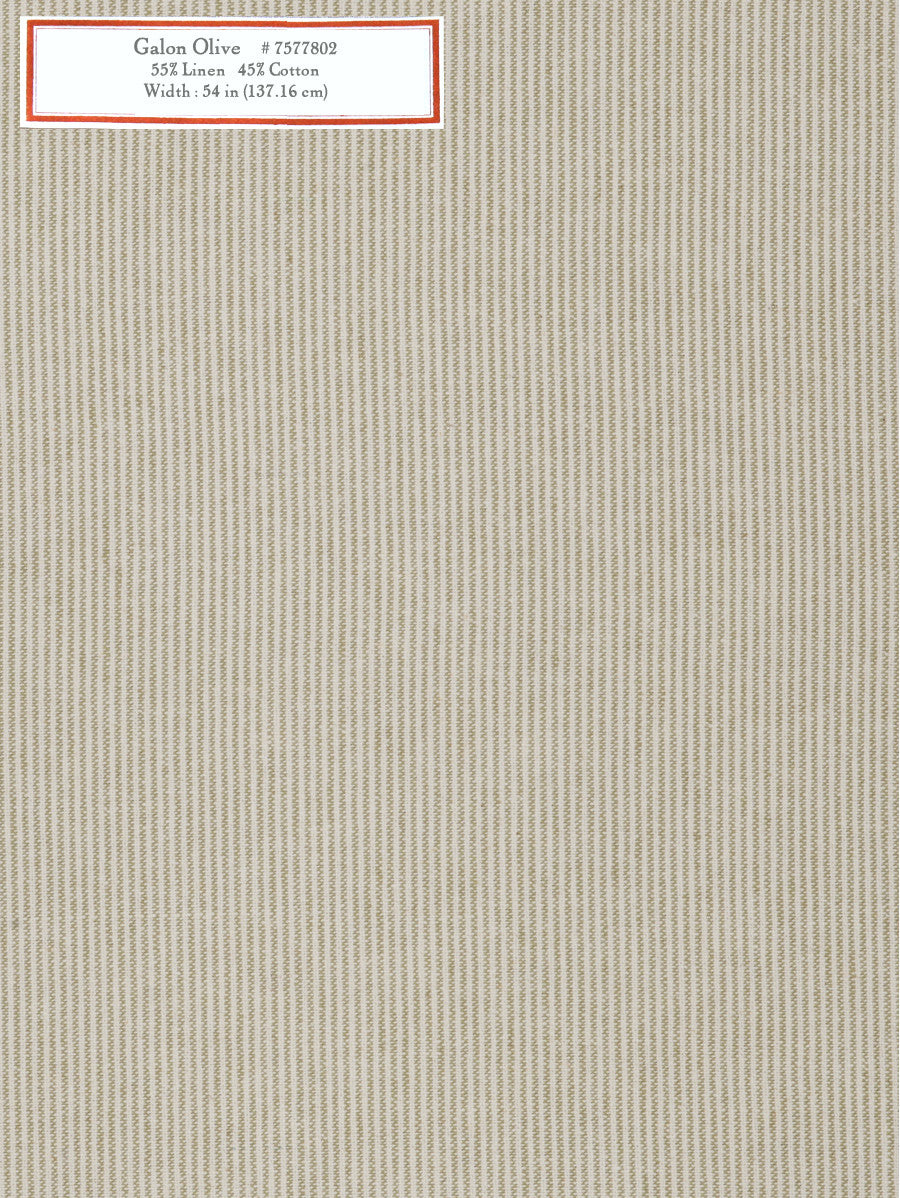 Home Decorative Fabric - Galon Olive – FRENCH GENERAL