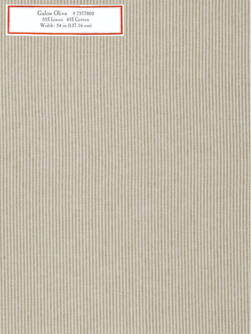 Home Decorative Fabric - Galon Olive